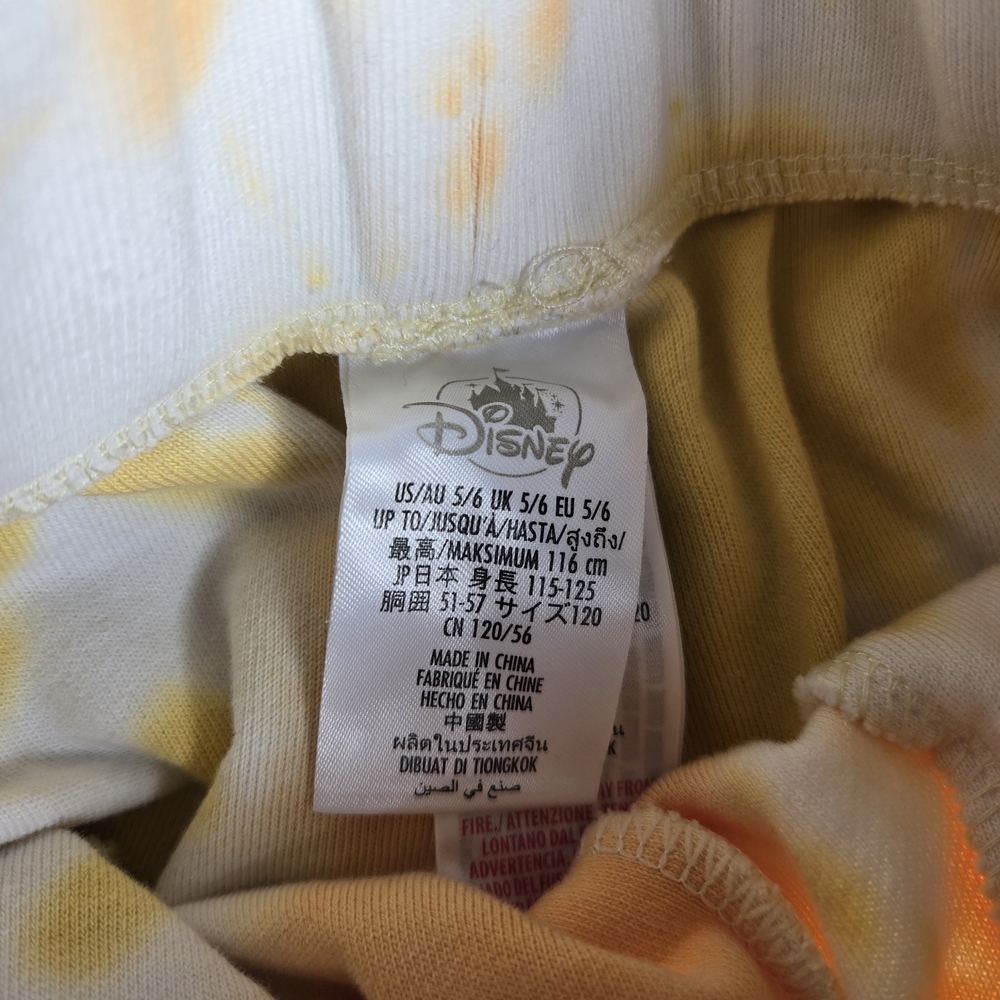 Disney Orange and Yellow Tie-Dye Joggers - Picture 5 of 5